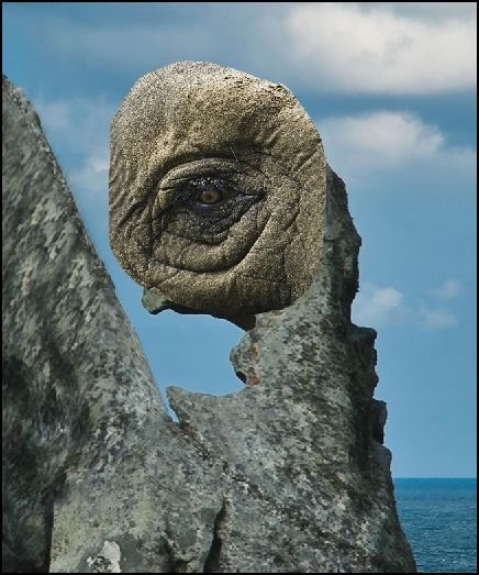 Creation of Dragon Cliff: Step 5